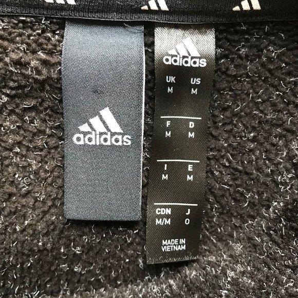 ADIDAS Dark Grey Pullover with Sewn on Mountain Logo - Picture 4 of 5